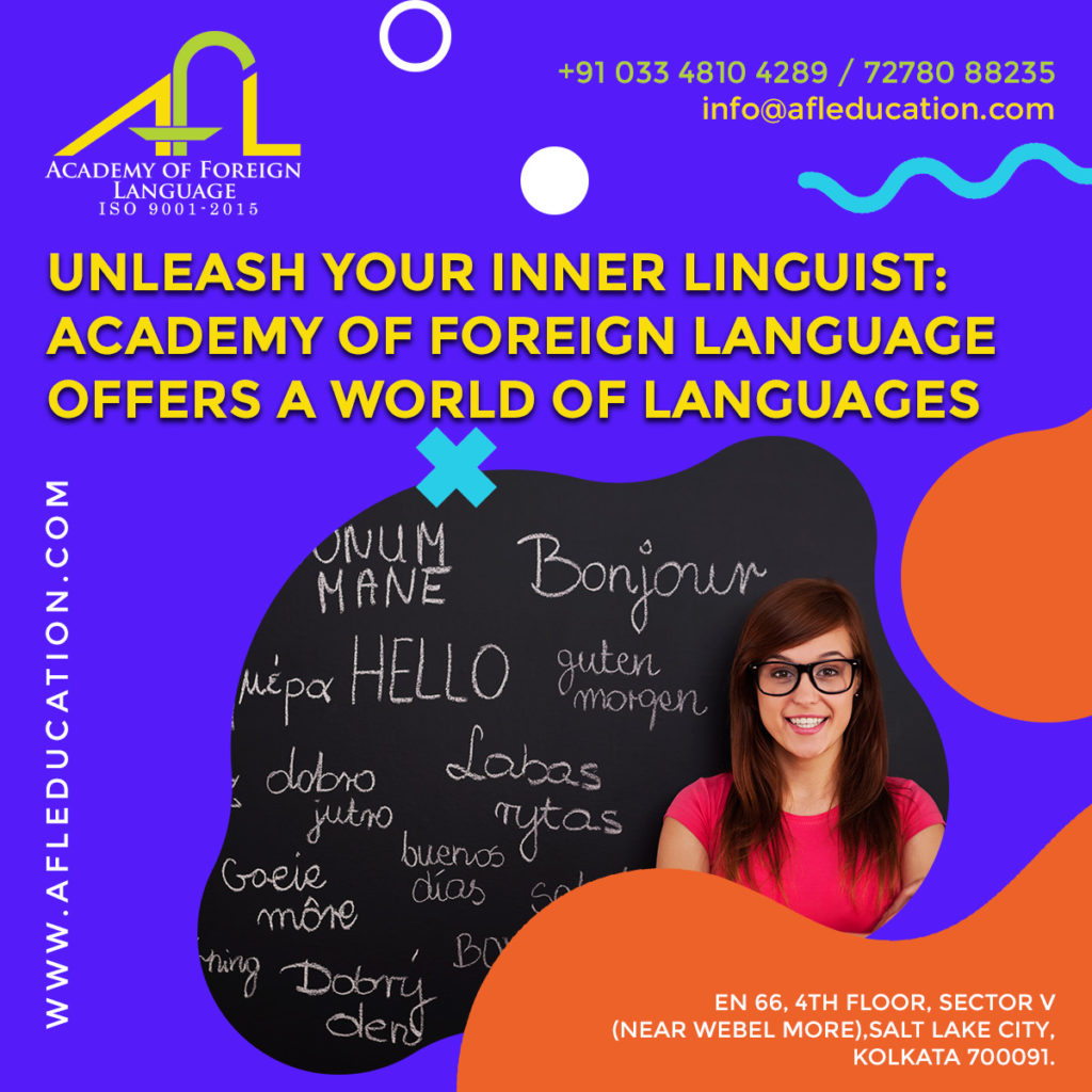 Unleash Your Inner Linguist from foreign language training institute in India
