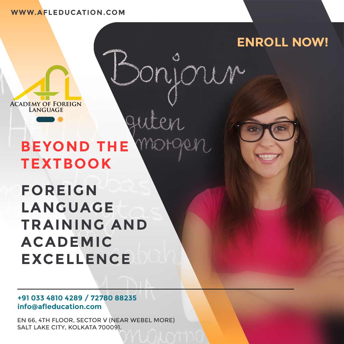 foreign language training institute in Kolkata